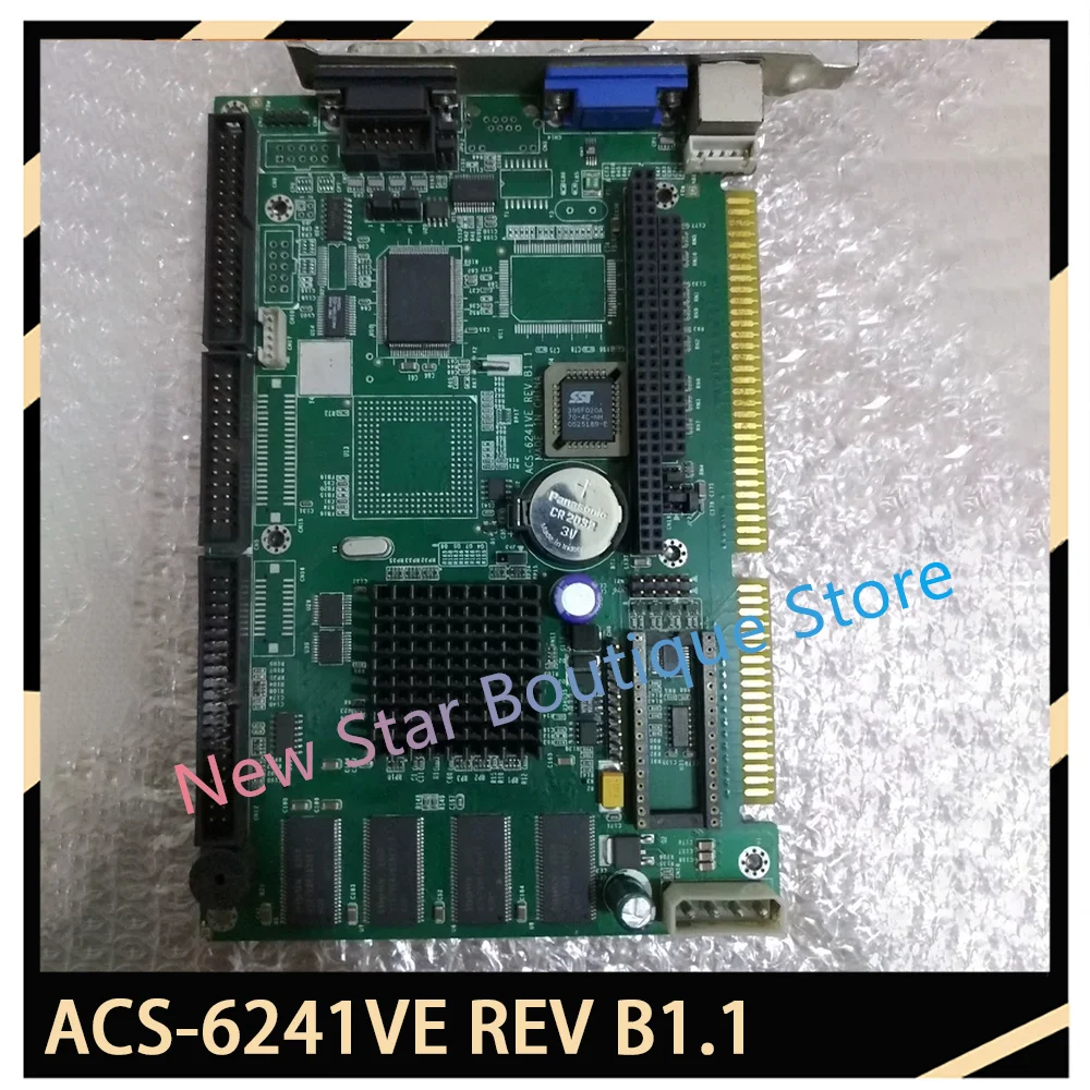 

ISA Half length Industrial Control Motherboard ACS-6241VE REV B1.1