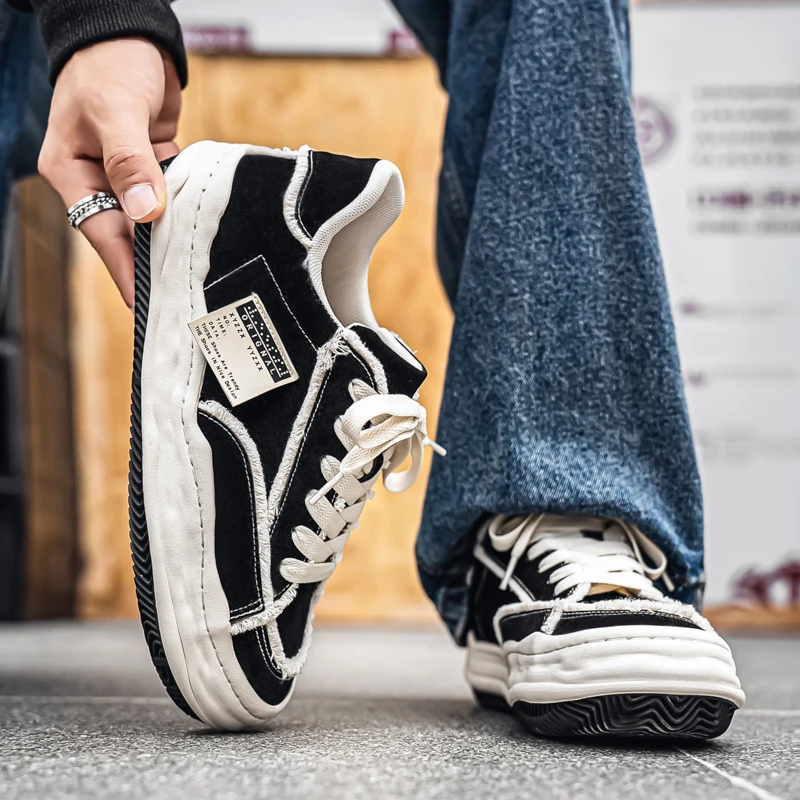 

DAWSRi мужские повседневные кроссовки, модные низкие удобные прогулочные туфли на шнуровке для повседневной носки