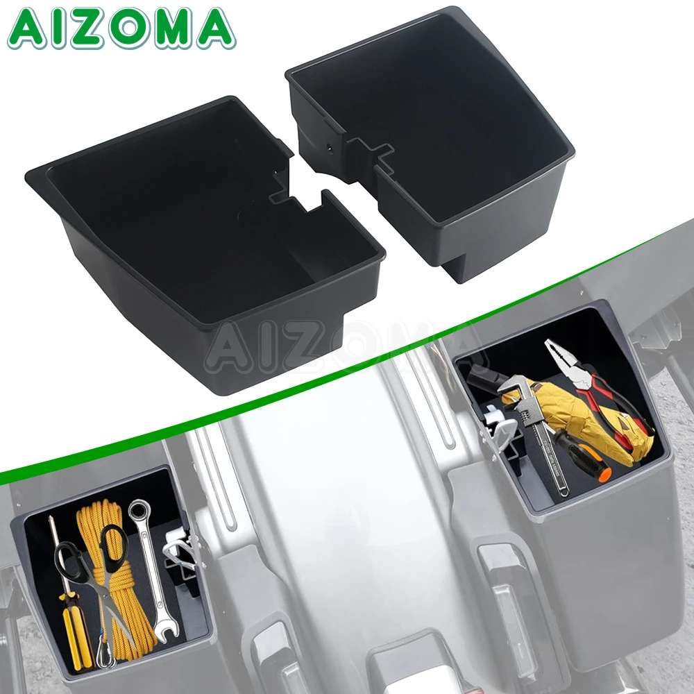 For Harley Touring CVO Road Street Glide FLTRXSE FLHXSE '23-25 Saddlebag Tray Organizer Hard Saddle Bag Organizer Tray Top Shelf