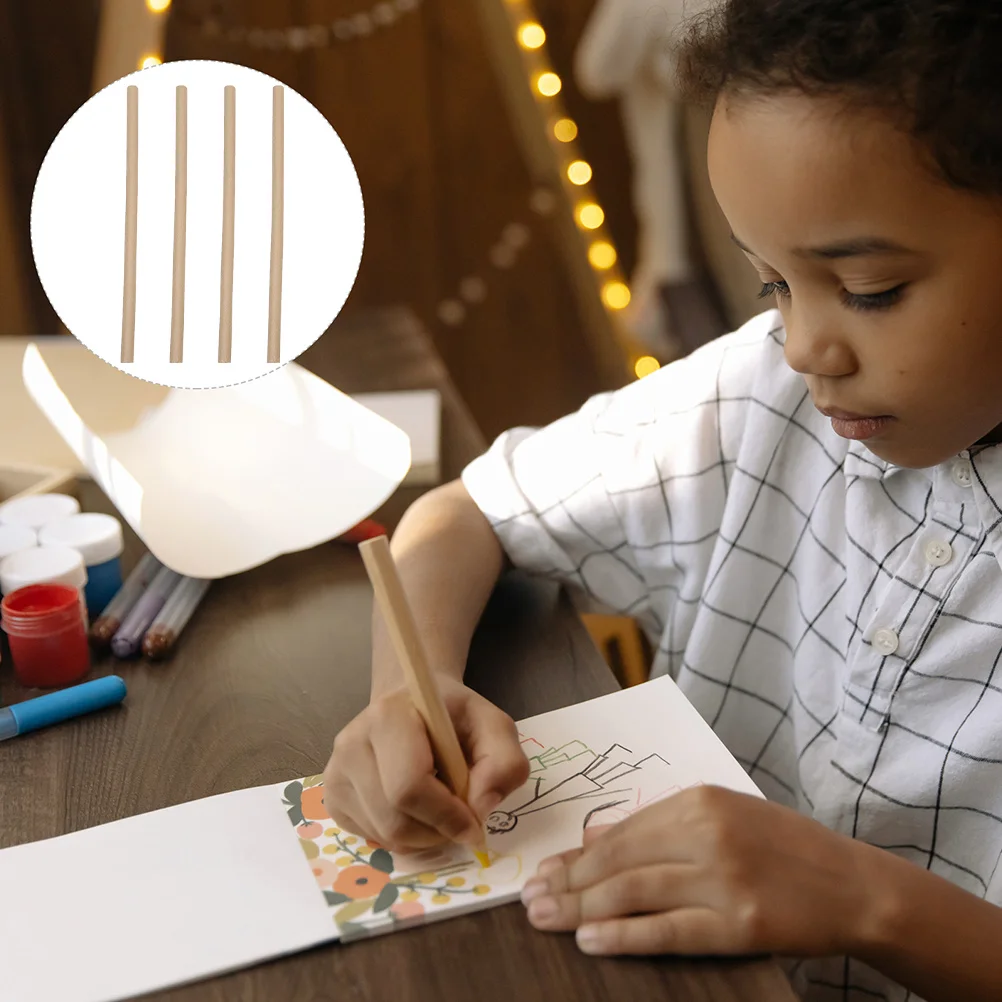 4 قطعة أنبوب الورق التعبئة والتغليف أنابيب لفة الورق السميكة لمشاريع الحرف اليدوية اسطوانة الورق المقوى الفارغة لتخزين المادة الطويلة #2