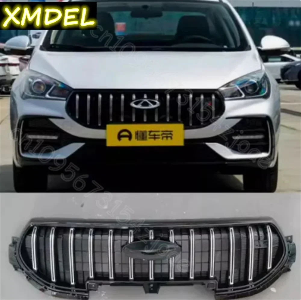 

for Chery Arrizo 5 2024 2025 Front bumper net Radiator Grille Car Accessories front center grill Front Bumper Grill Mask f