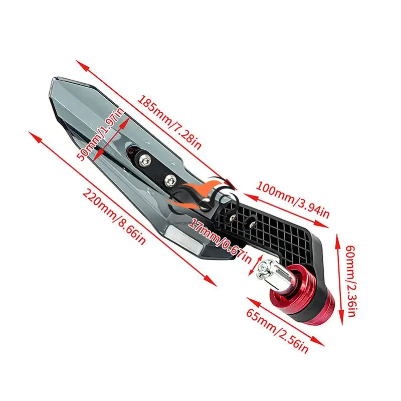 Dla Moto Morini XCape X-CAPE 650 Corsaro Granpasso 1200 osłona dłoni motocykla tarcza osłona dłoni Protector przednia szyba