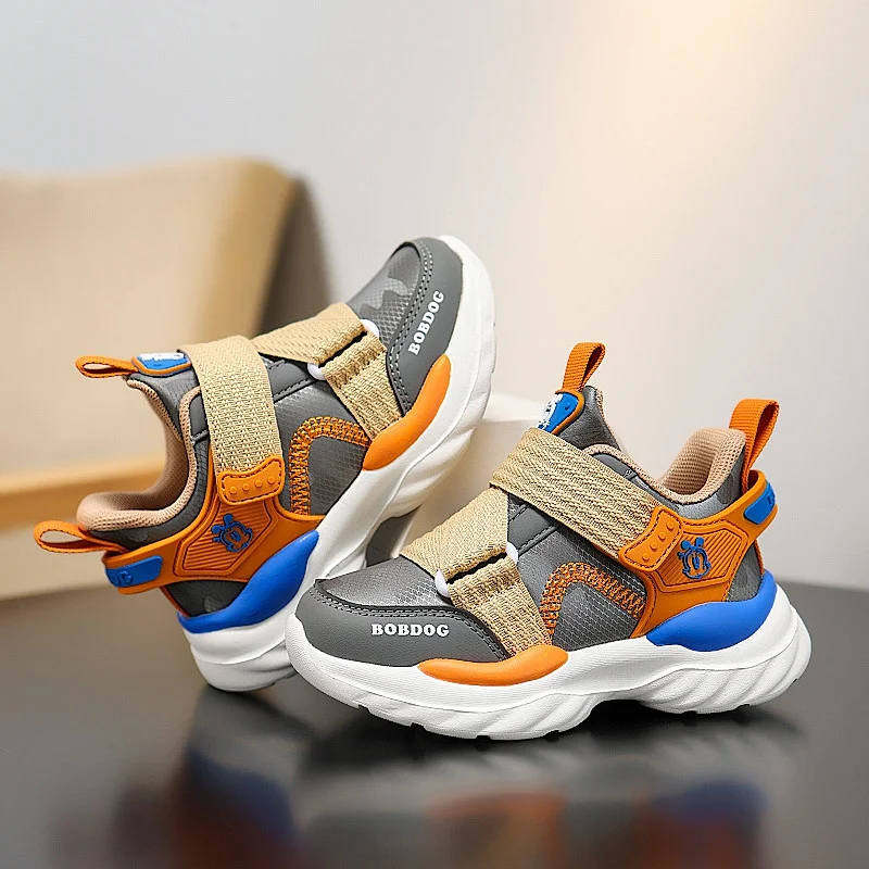 

Осенне-зимние кроссовки для бега, детские кроссовки, удобные нескользящие детские кроссовки, легкая повседневная спортивная обувь на платформе для мальчиков и девочек