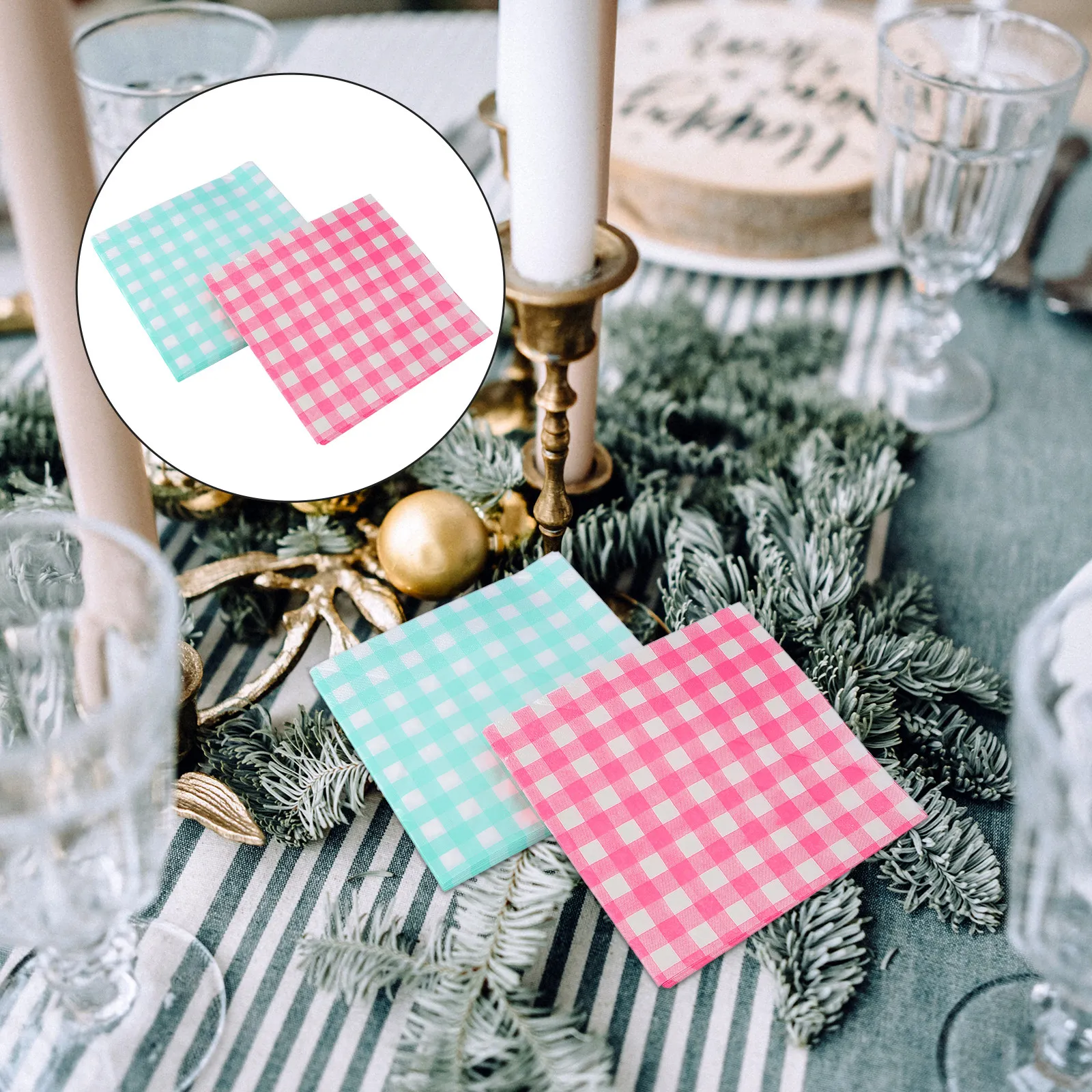 conjunto-de-guardanapos-de-papel-decorativos-com-padrao-quadriculado-80-pecas-para-festas-e-jantares