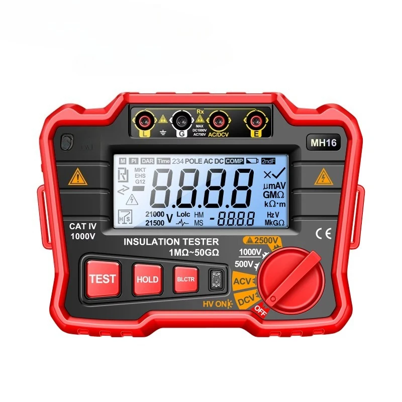 

Ohmic Tester Display Resistor Megaohmmeter Tool