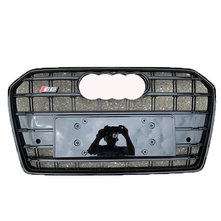 Best-selling Modified Parts Automotive Parts A6 Upgrade Refit To S6 Front Grille for  S6 Grille 2016- 2018