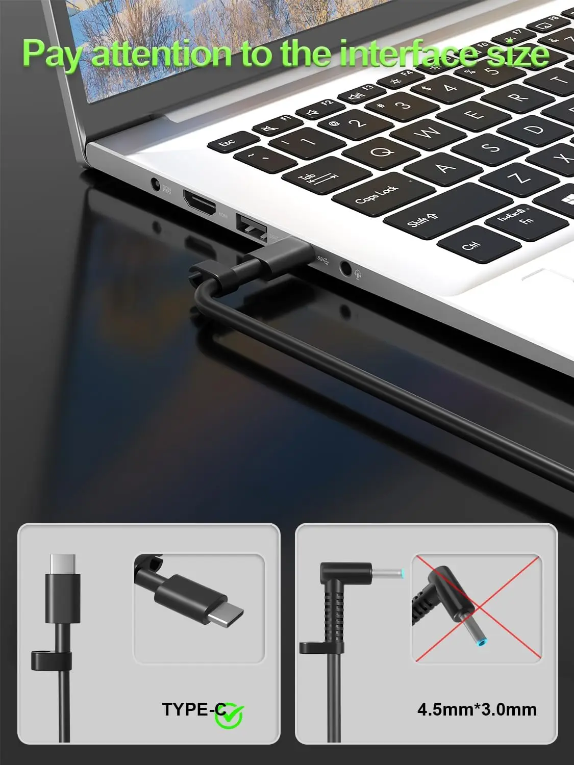 165 واط 28 فولت 5.893A USB/TYPE-C محول طاقة الكمبيوتر المحمول لديل الدقة 5680 5690 برو ماكس 16 بريميوم برو ماكس 16 زائد 18 زائد شاحن
