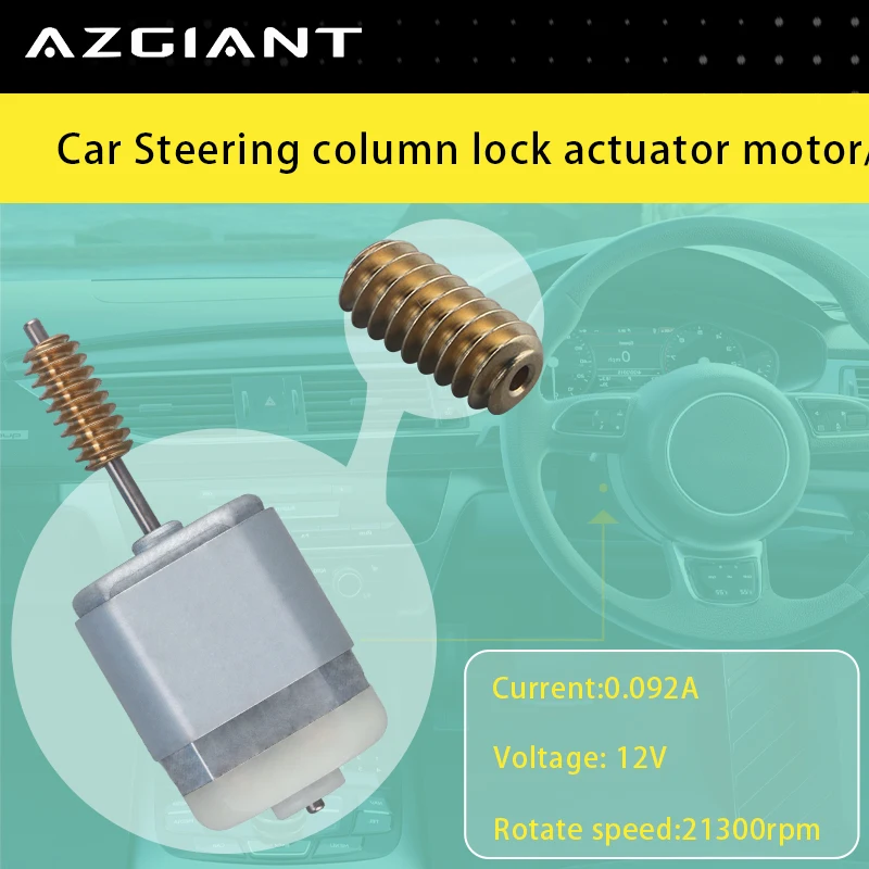 

Azgiant DC 12V Car ESL/ELV Steering Column Lock Motor Worm Gear Brand New Auto Part For Nissan X-Trail/Juke/Grand scenic/Scenic