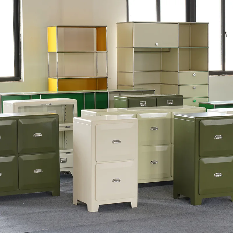 

Dulton living room sofa ins storage cabinet storage drawer storage Japanese retro metal chest cabinet