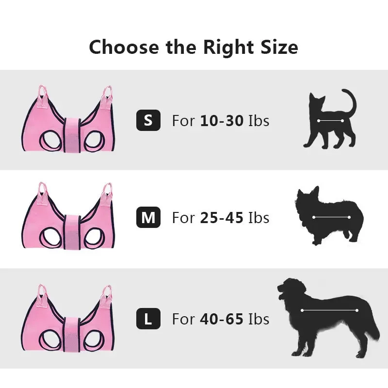 Cat Dog Beauty Hammock Cat Clipping Nails Hanging Cat Bag Dog British Short Anti-scratch Bite Feeding Medicine