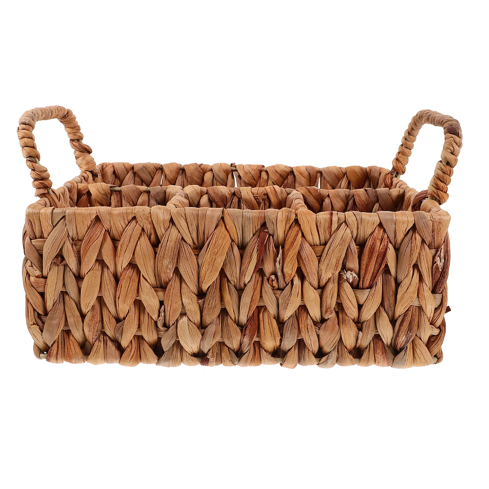 

Straw Woven Baskets Multi function Storage Cutlery ganizer Household Silverware Practical Spoon Easy Clean Design