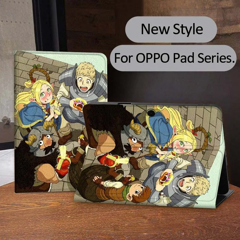 

Delicious in Dungeon Tablet Case For OPPO Pad 2 3 4 11 SE X Air 2 Neo Pro 12.1 10.36 11 11.4 13.2 Inch
