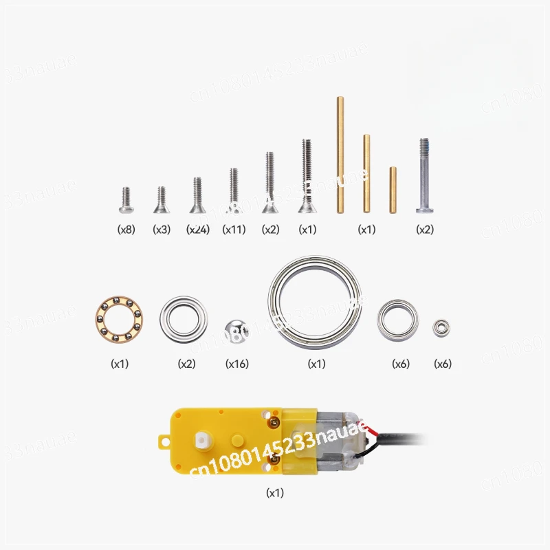 

3D Printing Creative Model Component Three-axis Tourbillon Bambulab-MH007