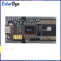 Estardyn ESP8266 ESP32-WROVER Development Board Test Programmer Socket Downloader for ESP-01 ESP01S ESP12 ESP32