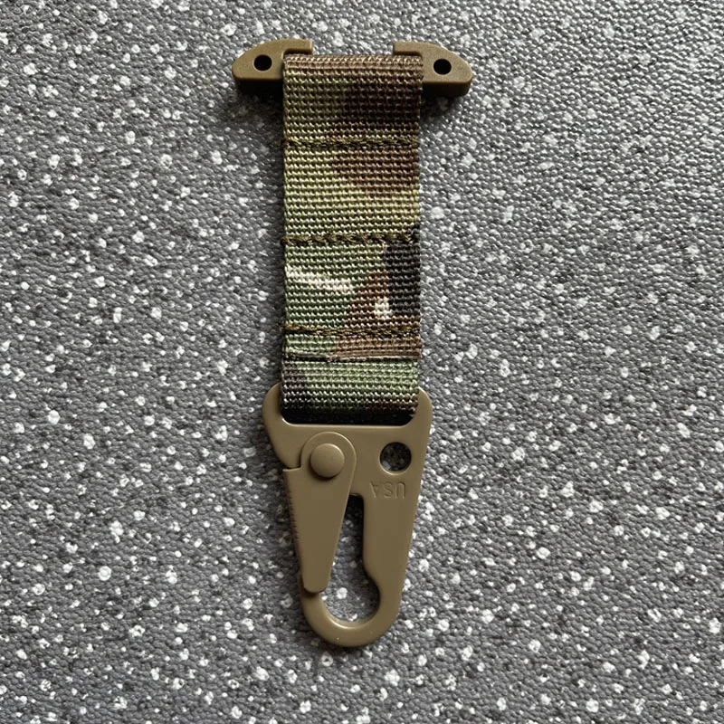 Outdoor Molle Hook Belt Hanging Buckle Keychain Clasp Vest Waist Belt MOLLE Hawk Hook