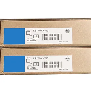 IN BOX  PLC MODULE CS1W-CN713 connection cable