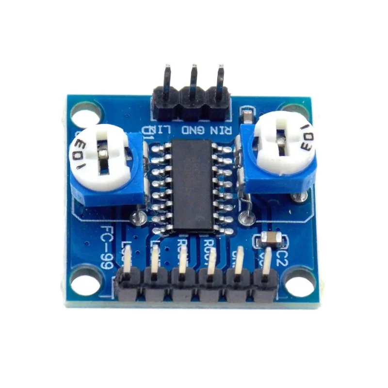 1-5 шт. PAM8406 плата цифрового усилителя с потенциометром громкости 5Wx2 стерео M70