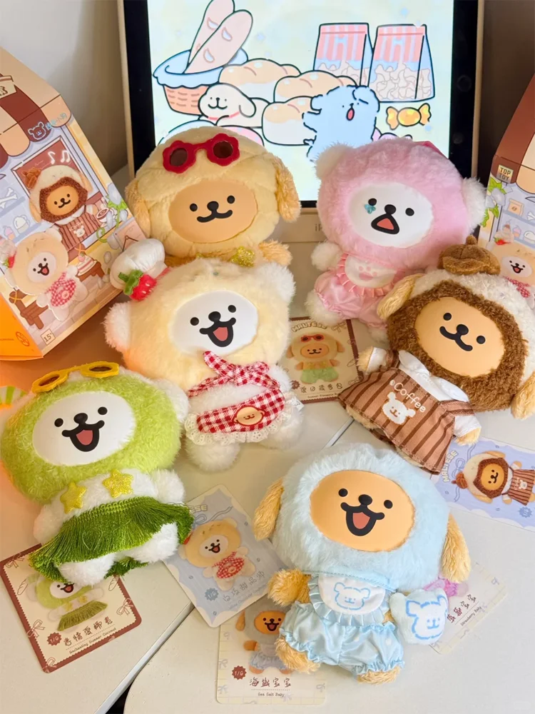 

TOP TOY Maltese Colorful Daily Life Series Vinyl Plush Blind Box Cute Puppy Doll Backpack Pendant Decoration Girl Surprise Toy