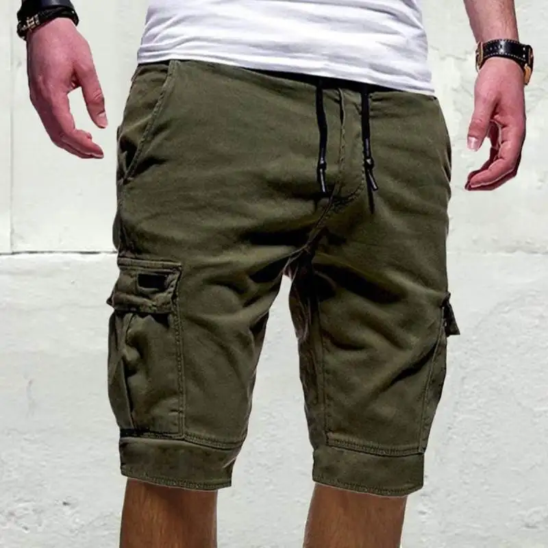 

209 New Men's Summer Casual Jeans ort Length Straight Leg Fit Khaki Color Youthful Sle Regular Thin for Casual Wear