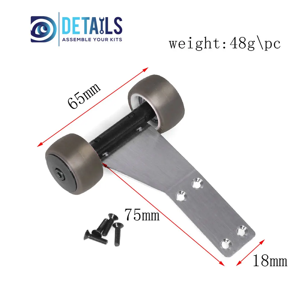 Hobby Details Wheelie Bar For ARRMA 1/18 MOJAVE GRANITE GROM Upgrade Parts A：Black B：Red C：Blue
