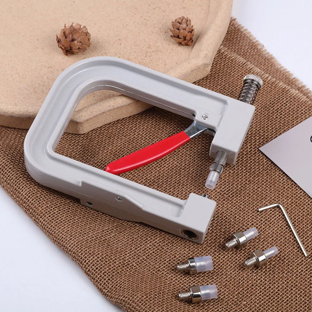 

1 Set Pearl Fixing Machine Manual Beading Tool For Diy Jewelry Clothing Accessories Craft Rivet Press Beads Setting Machine