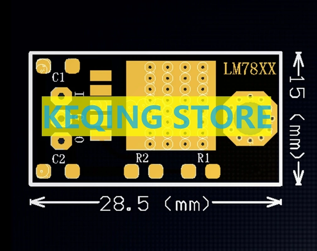 HIFI LM7805 upgrade Ultra low Noise LT1963 DC Linear Voltage Regulator LDO REG Power supply Module Board /5V LDO Module