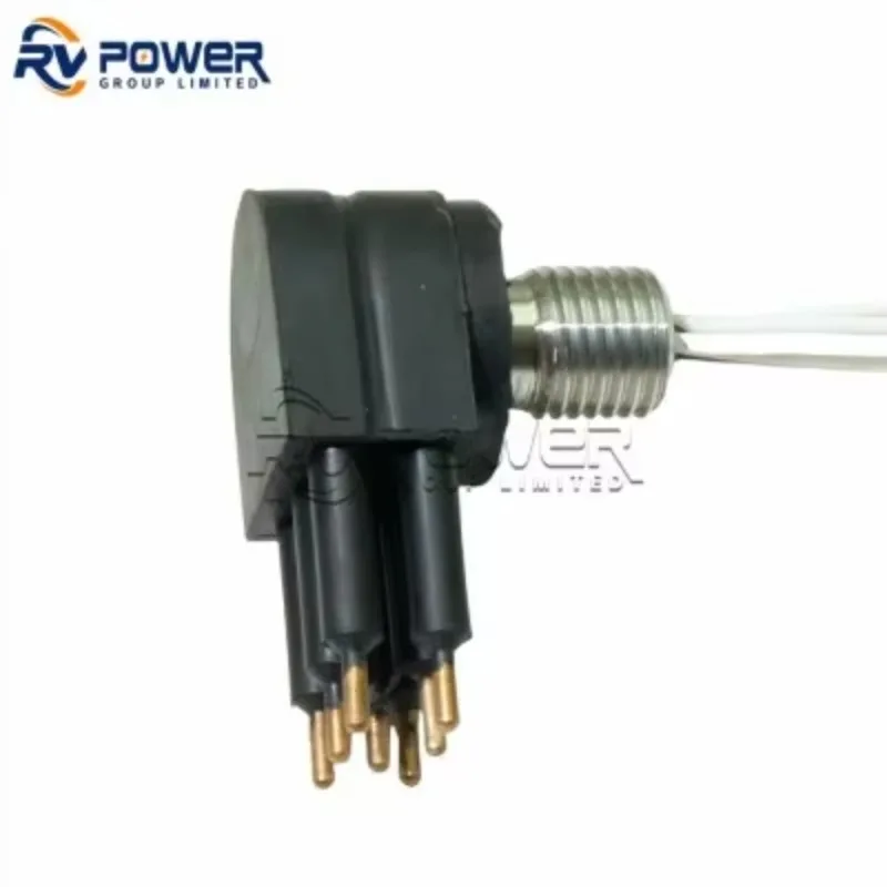 LPMBH-7-MP Low-Profile Micro in Line 7 Pin Male and Female EO Cable Bulkhead