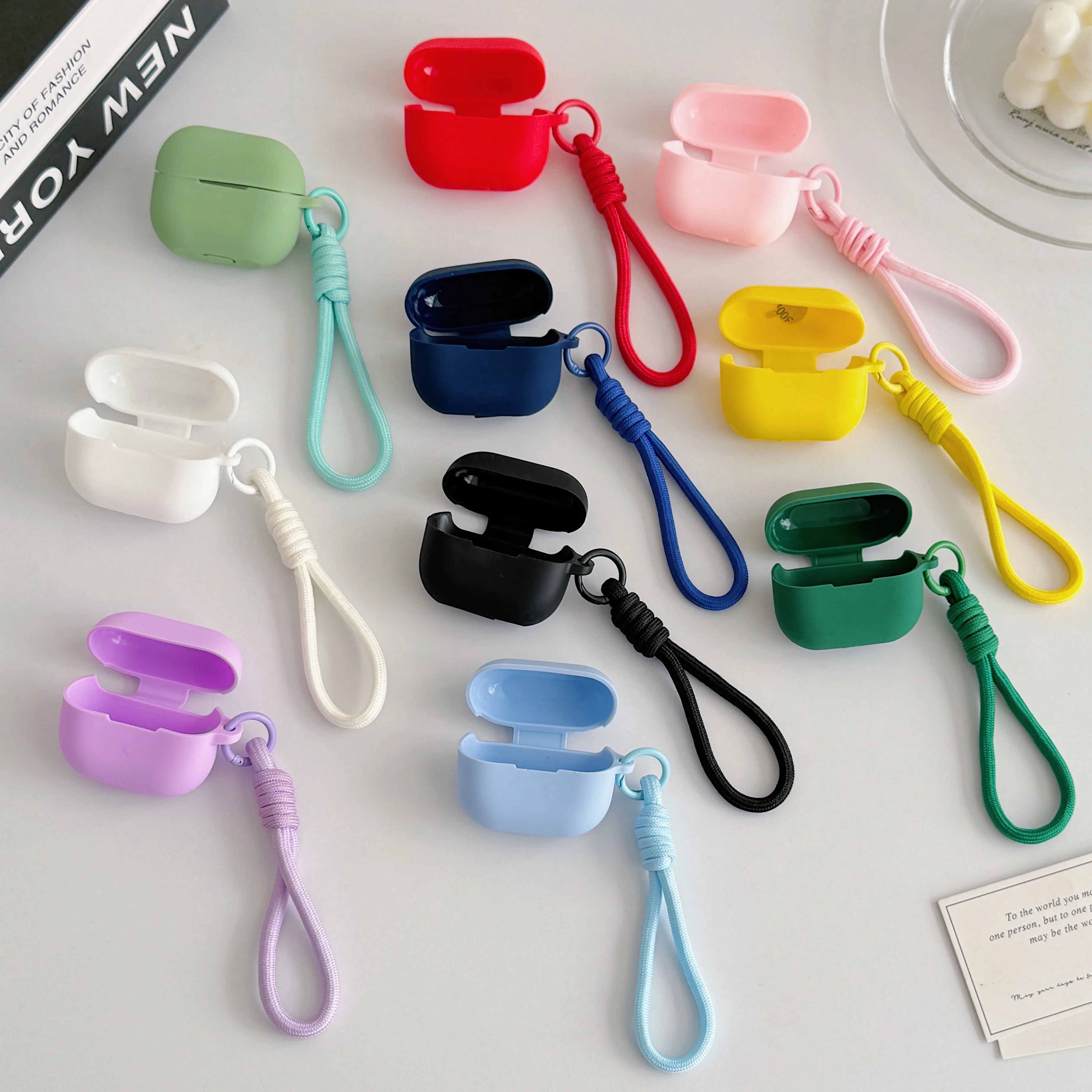 

New Silicone Cover For Samsung Galaxy Buds 3 FE Cute Case For Galaxy Buds3 or 3 Pro Bluetooth Earphones With Hook