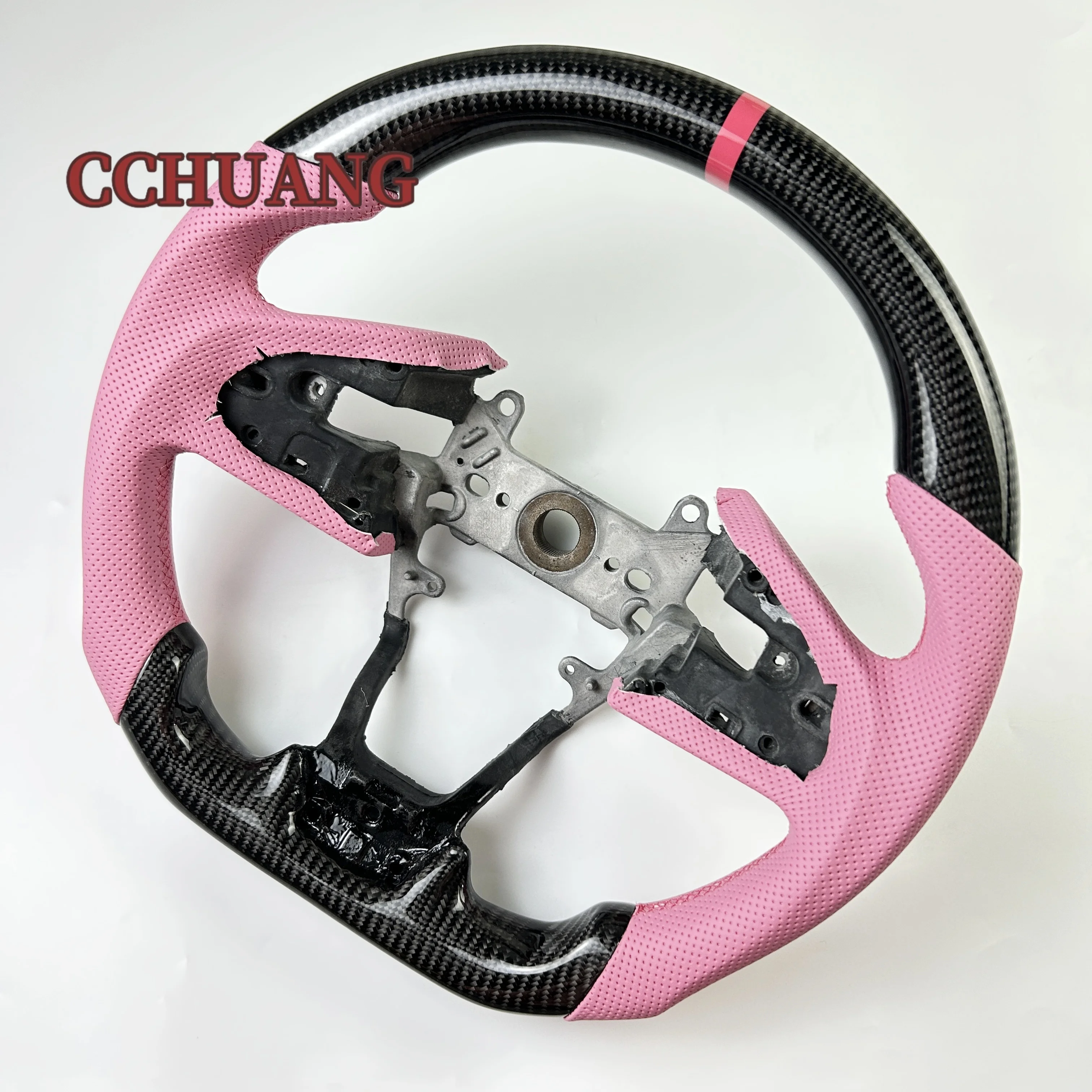 Customizable Carbon Fiber Sports-Style Steering Wheel for Honda CIVIC Odyssey All for Honda Models