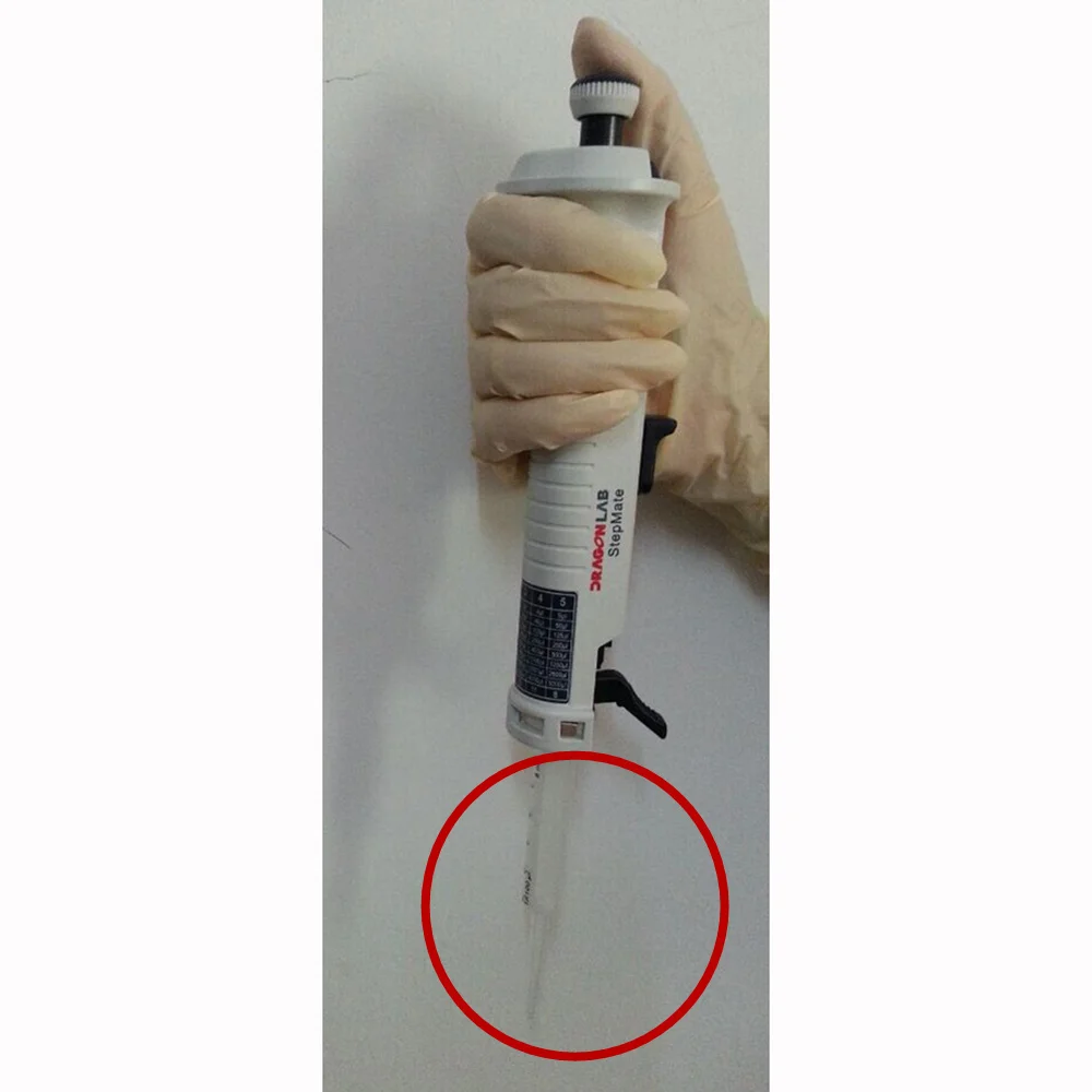 1Pc Tip for Dragon Gilson lab Adjustable Pipette Repeator Pipettor Dropper dispenser Continuous distributor for German Brand PD