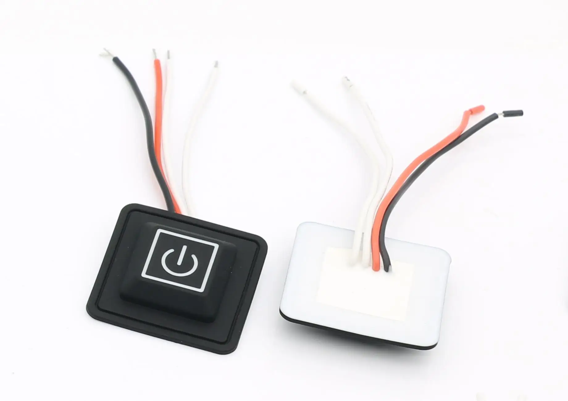 GJ-101 Temperature Control Switch Three-Levels Heating Down Jacket Knee Pad Vest Gloves Heating Element Silicone Button Switch