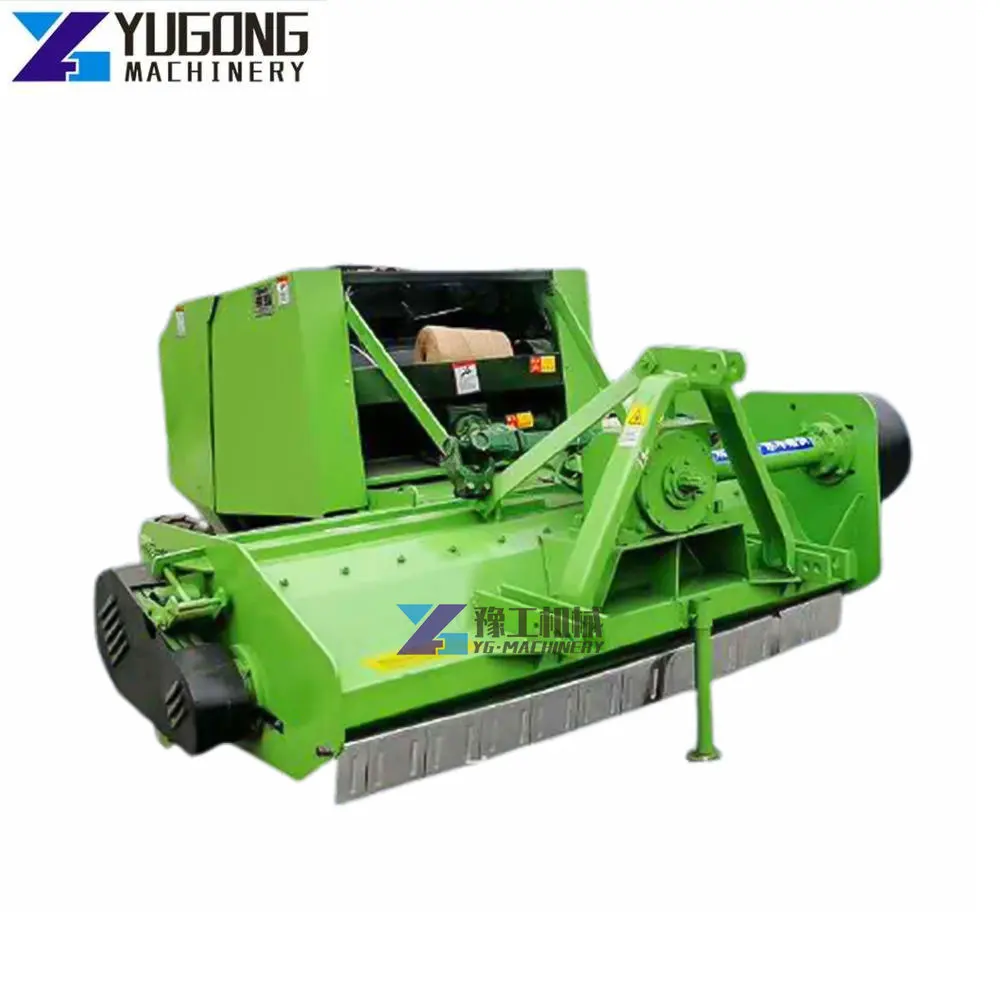 Straw Crushing Baler/ Automatic Grass Crushing Packaging Machine/ Corn Straw and Grass Wrapper Machine with