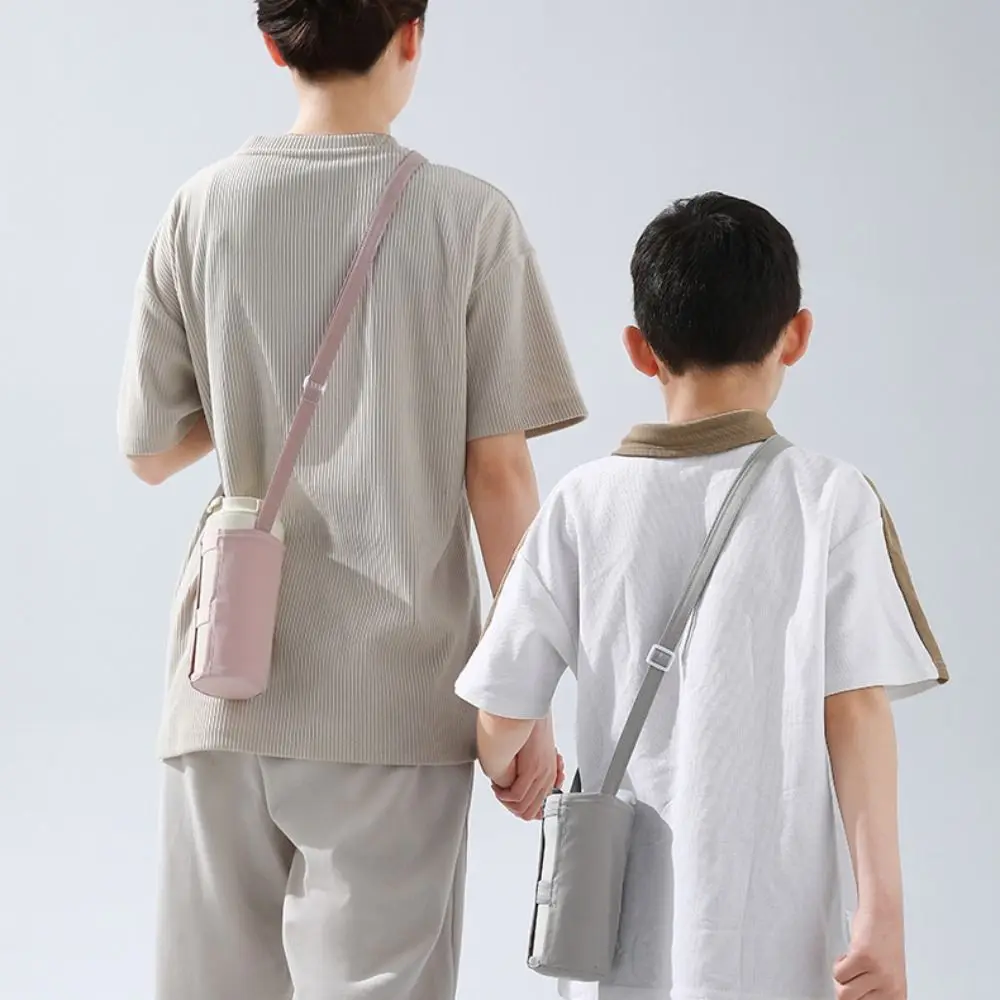 

New Adjustable Water Bottle Holder Strap Polyester Portable Bottle Sleeve Hanging Rope Elastic Cup Shoulder Strap