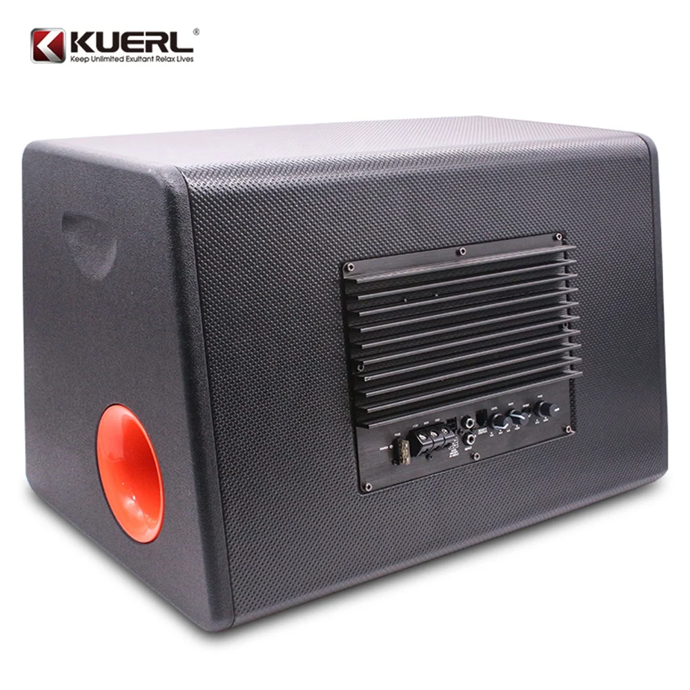 Kuer 12 inch automobile subwoofer 1800W big power 12V subwoofer active car audio subwoofer