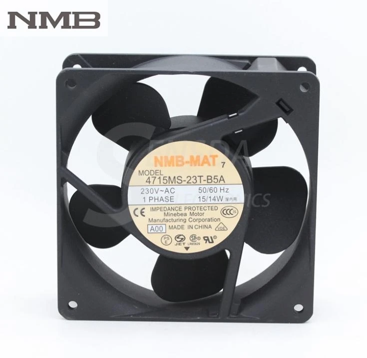 

Original For NMB 4715MS-23T-B5A AC 230V 12038 12cm 120mm industrial metal axial Cooling Fans