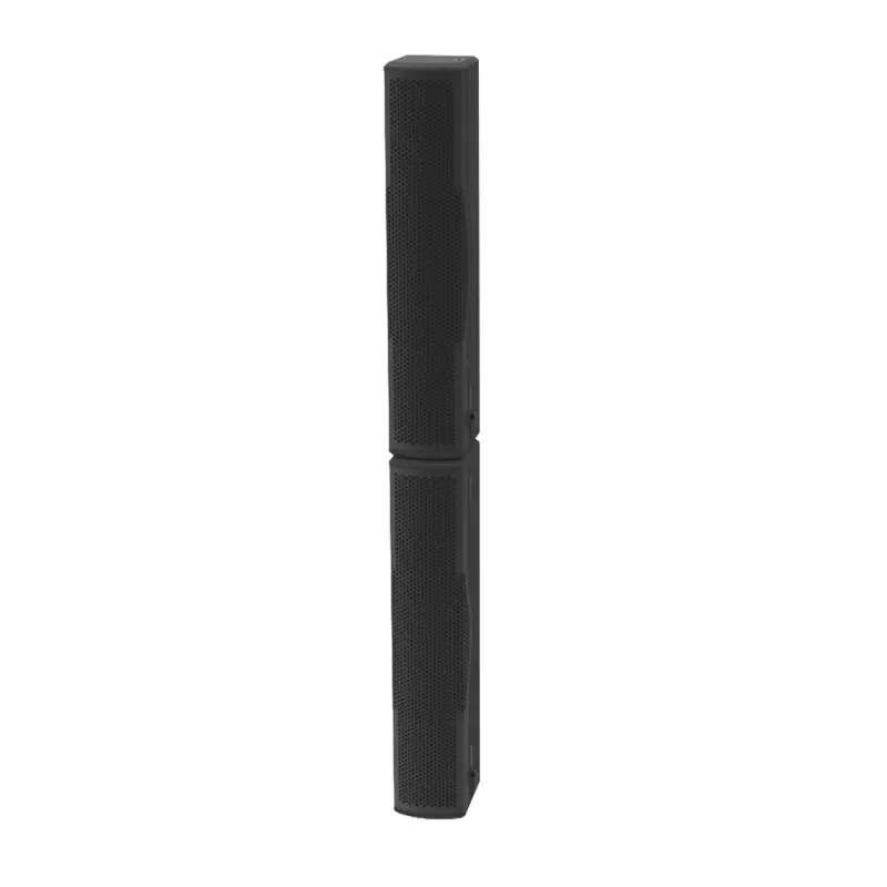 Professional Passive Sound Column Speaker with Metal Shell - Full Range Linear Loudspeaker for Commercial Halls