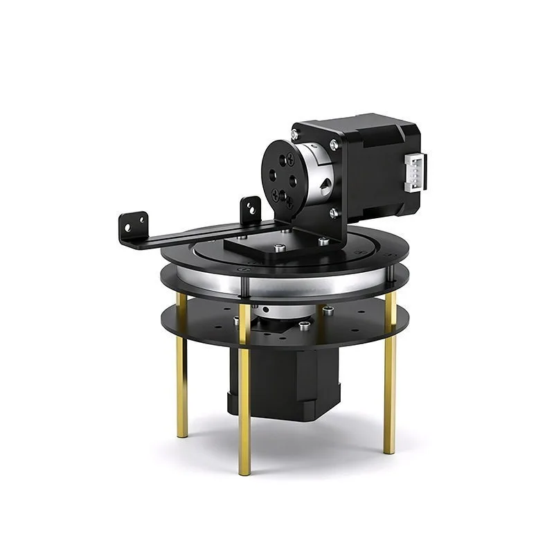 2D electric gimbal high-precision encoder bearing bracket 360 degrees 2 degrees of freedom