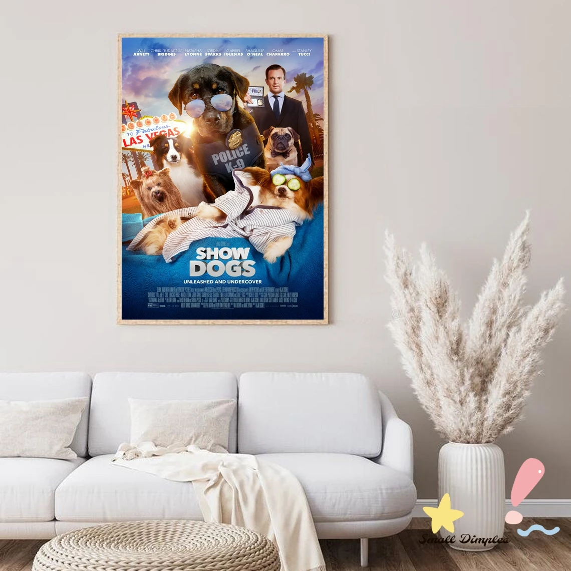 Show Dogs Movie Poster Canvas Art Print Home Decoration Wall Painting ( No Frame )