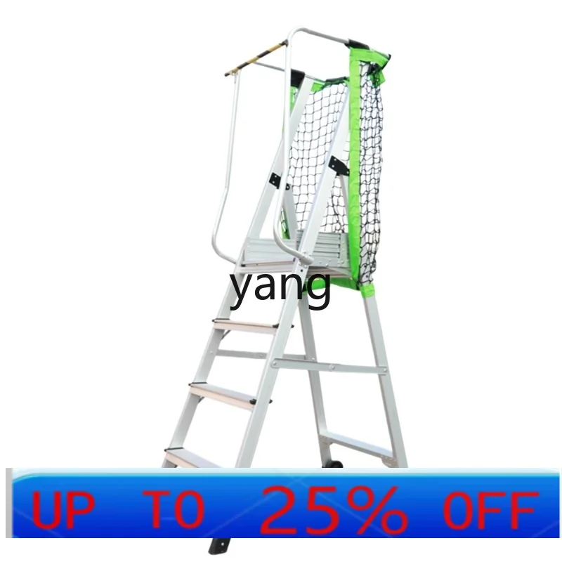 cx  Home Engineering Decoration Electrician Handrail Fence Skirting Board Climbing Folding Aluminum Alloy Platform Ladder