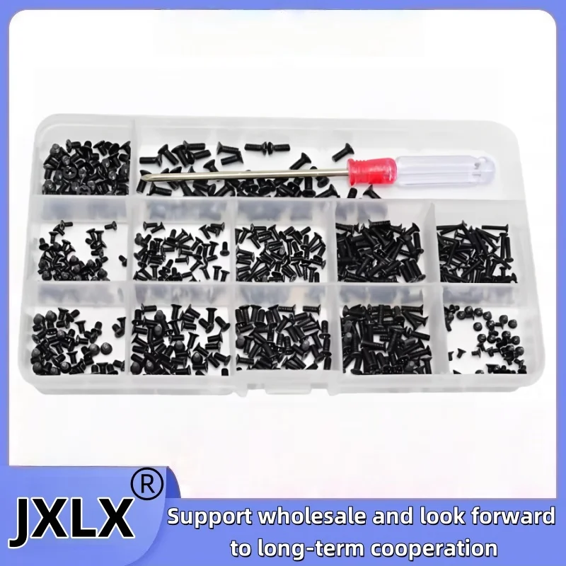 JXLX® New for Asus Lenovo Dell 600 Pieces of M2/M2.5/M3 Screws Laptop Screw Set