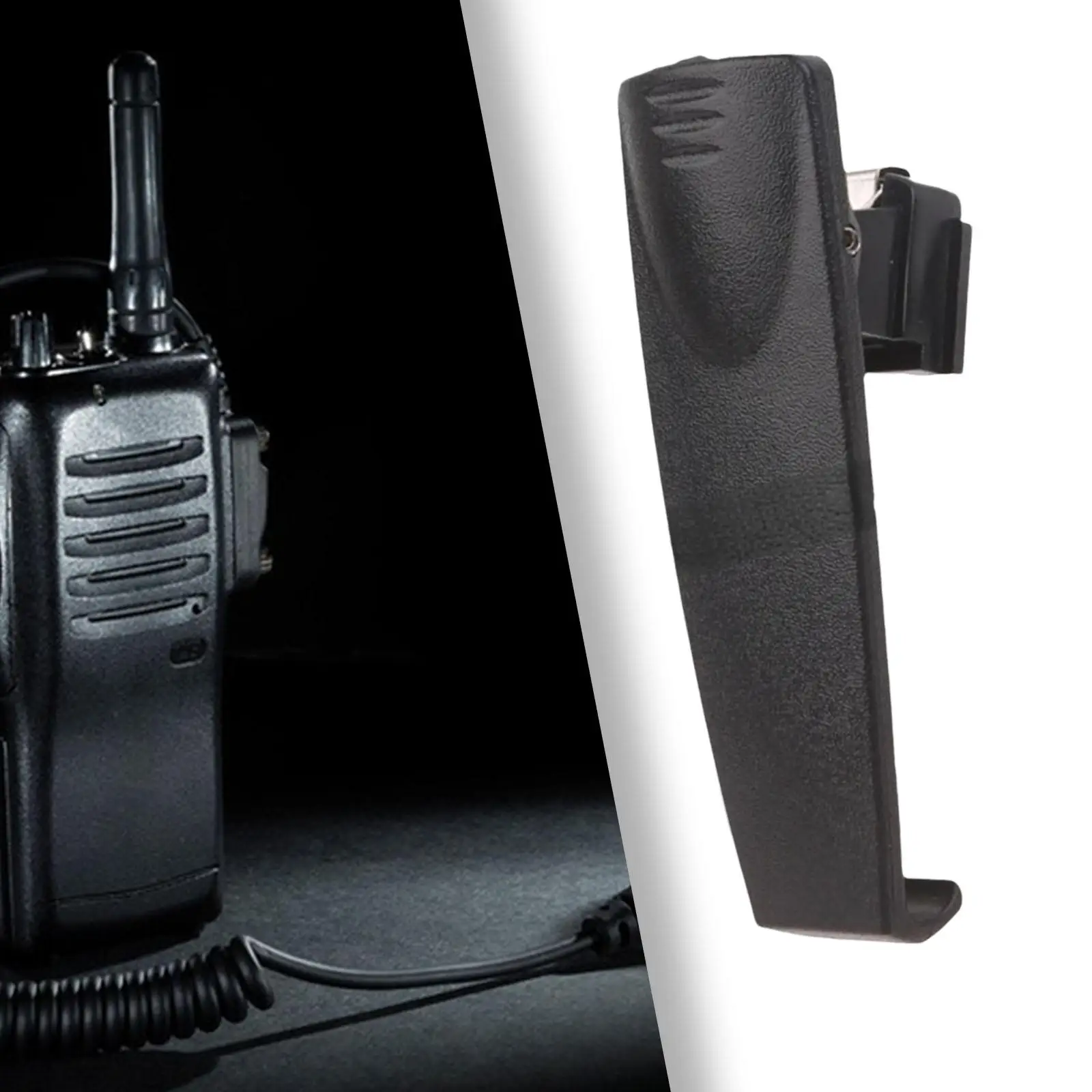 

Walkie Talkie Back Clip Easy to Use Lightweight Professional Radio Belt Clip for STP9000 STP8040 STP8038 STP8000 Replace Parts