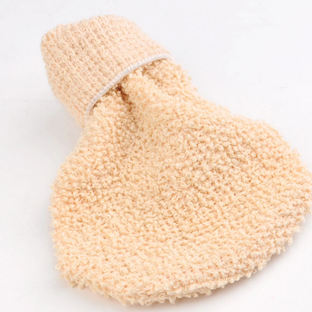 

2 Pcs Bathing Gloves Body Massage Towel Exfoliator Back Scrubber Reusable Bath Accessories Unisex Design Gentle Massager Shower