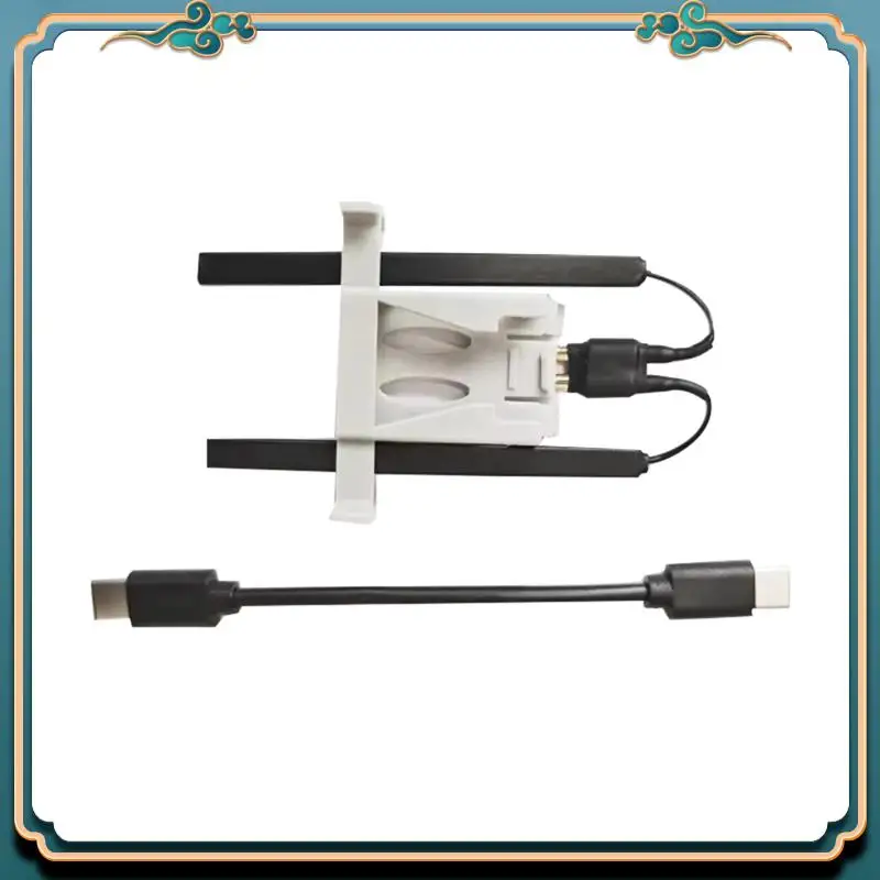 

(New)-Drone 4G Module Mounting Gear: Fixed Grey Bracket With Data Cable Antenna For DJI Mini 3Pro