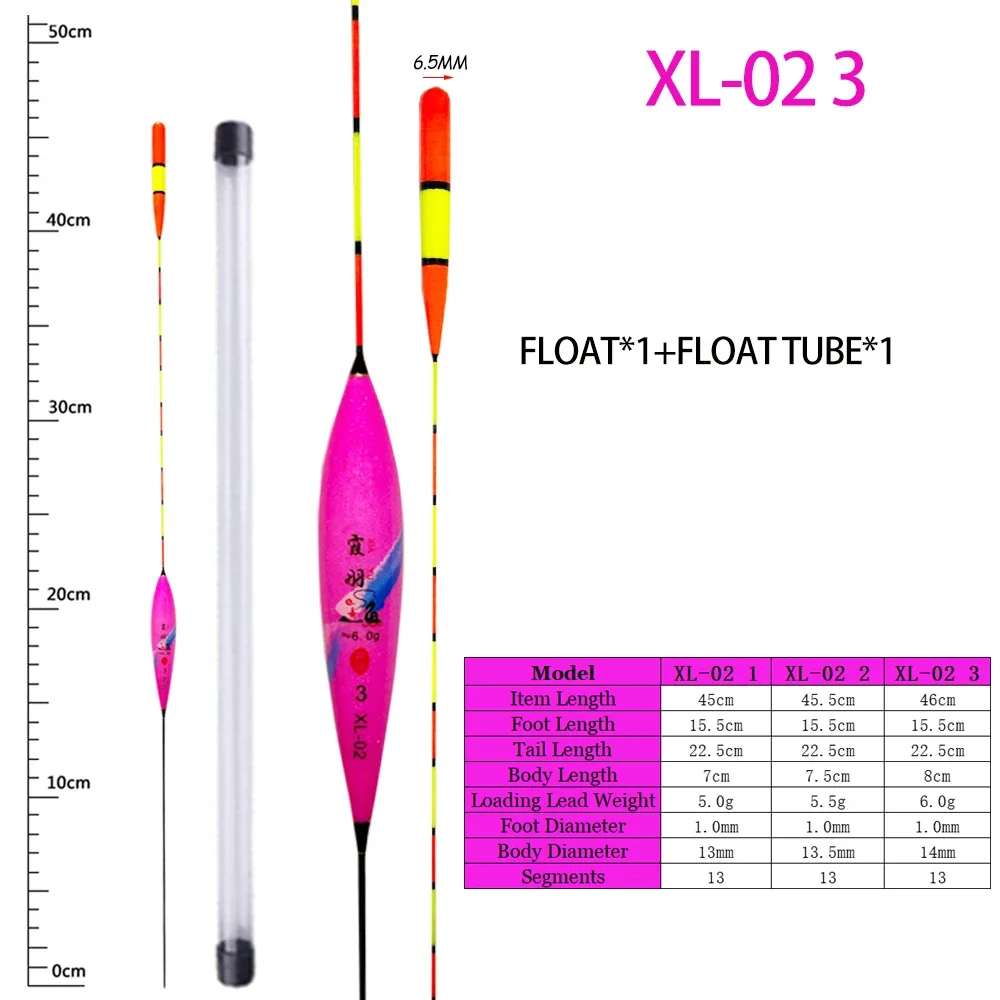 Imagem -05 - Flutuador de Pesca Mais Assento Flutuante Lago Rio Vertical Flutuador de Pesca Durável Bóia Cauda Dura Ferramenta Acessórios 1pc Nano