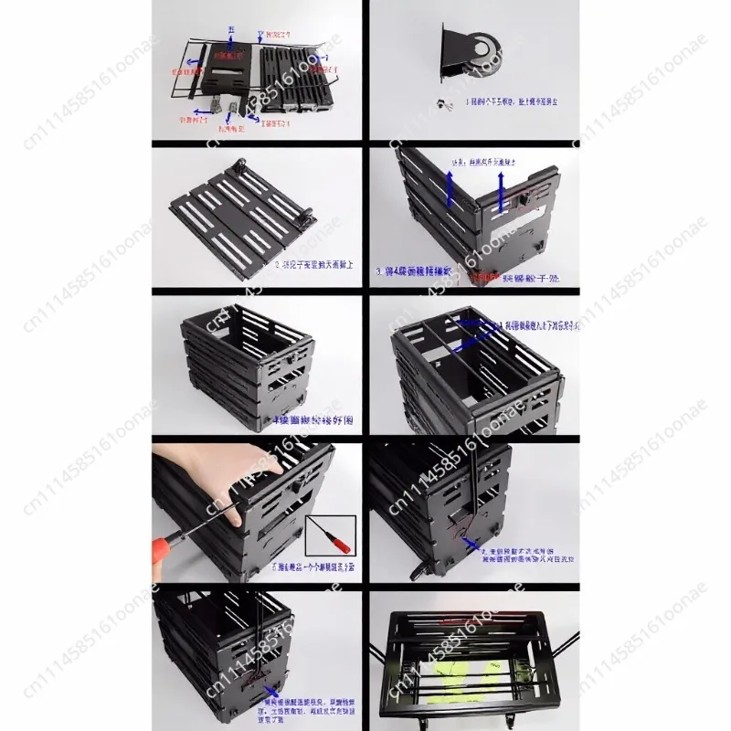Multi-functional Tennis Ball Basket, Ball Collector, Ball-catching Basket with Wheels, Shock-resistant