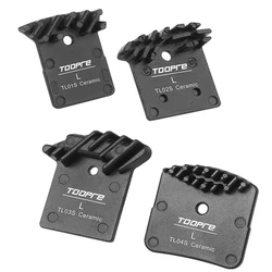 TOOPRE Mountain Bike Disc Brake MTB Heat Sink Cooling Ringer Ceramic Full Metal Brake Pads Boxed Bicycle Parts