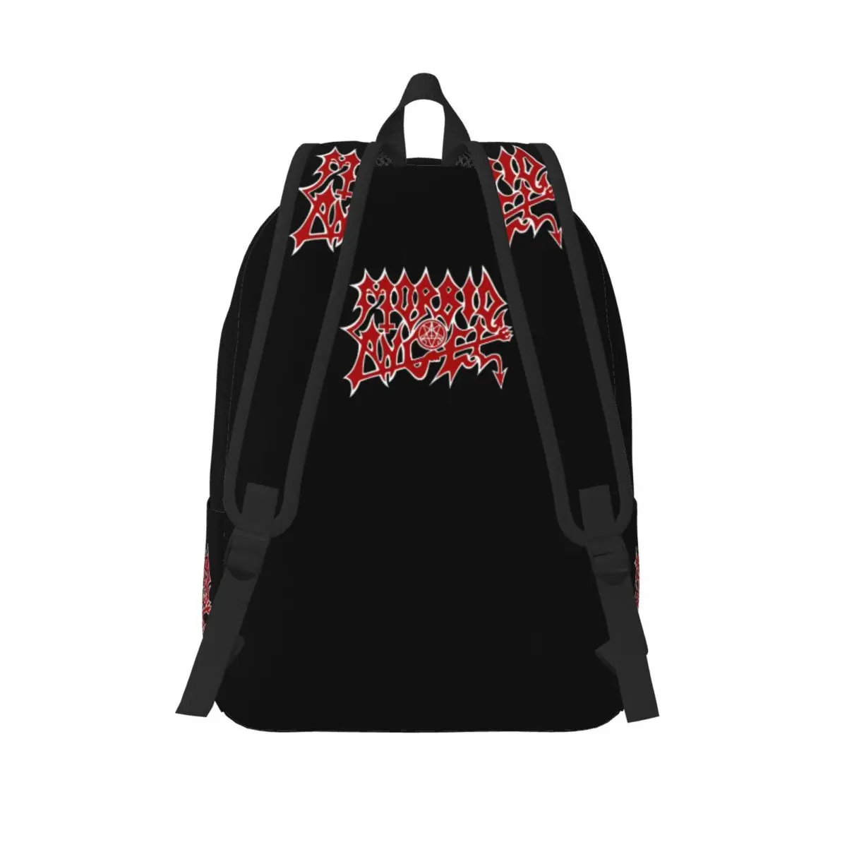 MORBID ANGEL Heavy Metal Band zaino per uomo donna adolescente High School Travel Daypack Laptop Computer borse di tela durevole