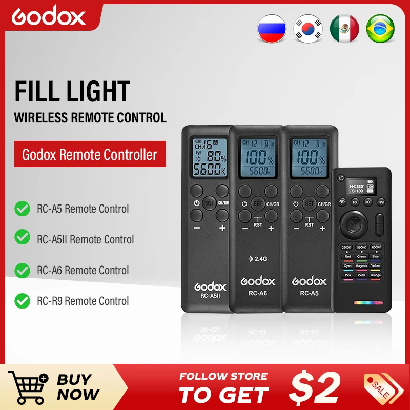 Godox RC-A5 RC-A6 R…