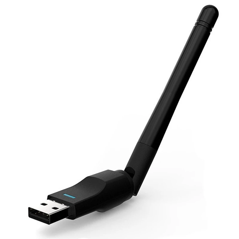 Odbiornik sieciowy USB bez sterowników bezprzewodowy Wifi uniwersalny odbiornik sieciowy PC Laptop Wifi nadajnik zewnętrzny części zamienne akcesoria