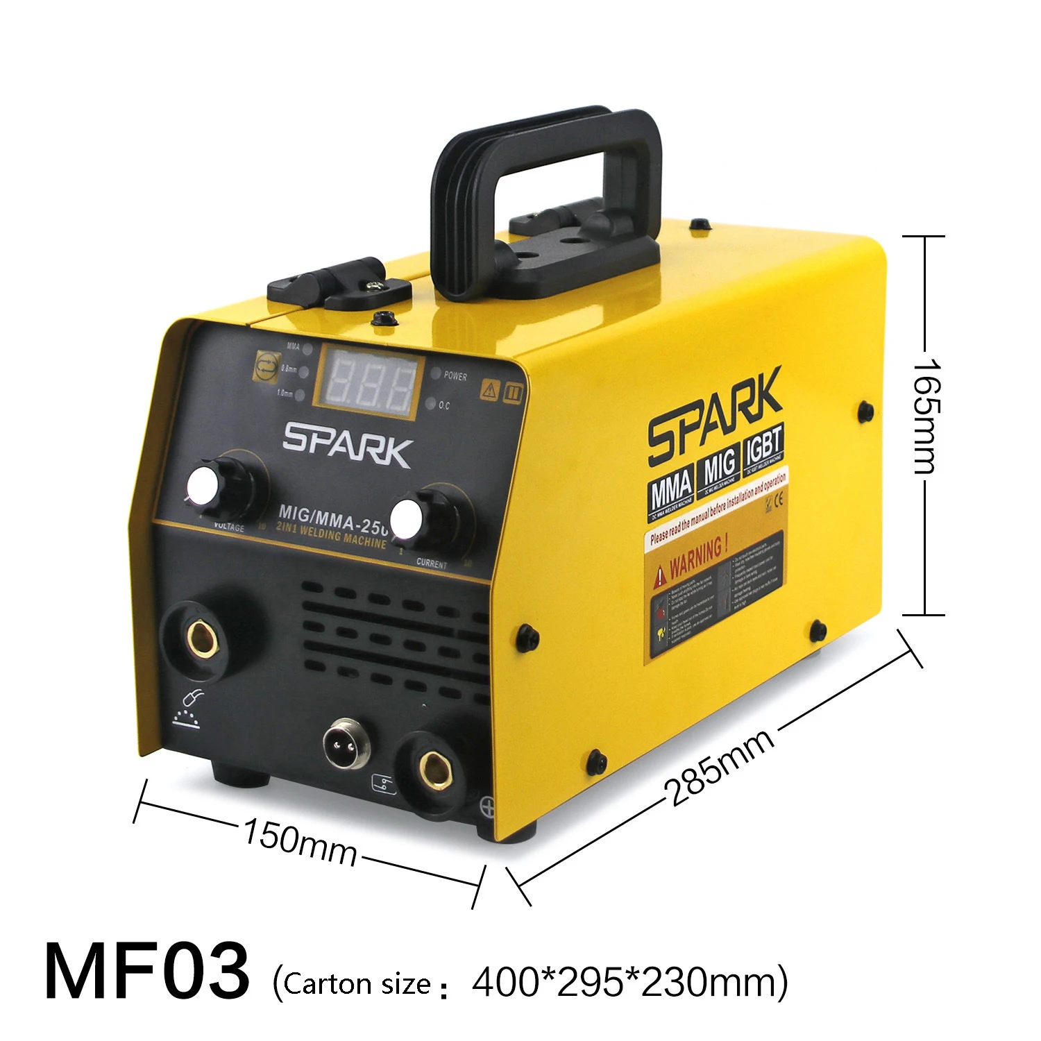 Gas-Free Welding Machine Manual Welding MIG250 Multi-Function Digital Welding Machine